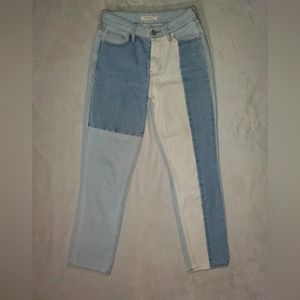 Pac Sun Colorblock Jeans